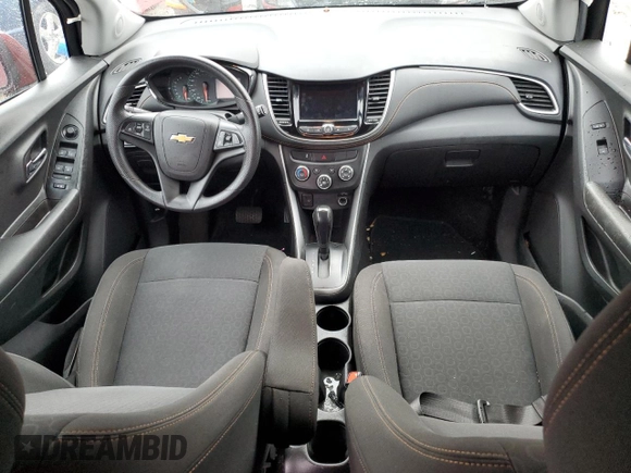 2022 Chevrolet Trax LS with VIN KL7CJNSM8NB503422, listed as a Copart auction lot 38835324 with 41,612 mi miles and Salvage Title. Bid and sale history available at carsss.com. Image 8.