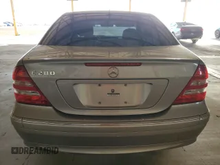 2006 Mercedes-Benz C 280 Luxury with VIN WDBRF54H76A904559, listed as a Copart auction lot 80282224 with 164,401 mi miles and Salvage Title. Bid and sale history available at DreamBid. Image 6.