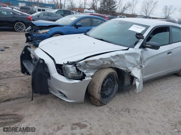 2014 Dodge Charger Police with VIN 2C3CDXKT5EH320245, listed as a IAAI auction lot 41508426 with 131,606 mi miles. Bid and sale history available at carsss.com. Image 6.