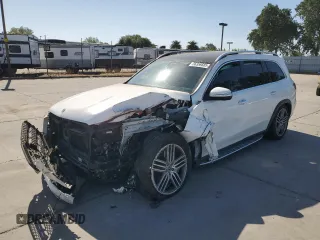 2020 Mercedes-Benz GLS 450 z VIN 4JGFF5KE7LA234001, wystawiony jako Copart lot #56356685 z przebiegiem 87 292 mil mil oraz Szkody całkowita. Historia ofert i sprzedaży dostępna na DreamBid. Obrazek 1.
