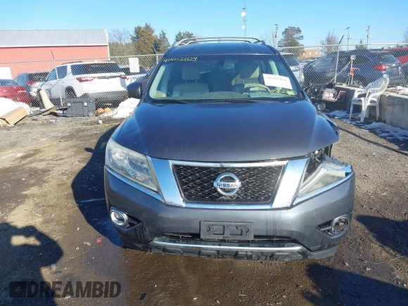 2013 Nissan Pathfinder SL with VIN 5N1AR2MM0DC606403, listed as a IAAI auction lot 41402104 with 128,644 mi miles and . Bid and sale history available at DreamBid. Image 12.