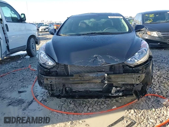2013 Hyundai Elantra Coupe GS with VIN KMHDH6AE0DU001327, listed as a Copart auction lot 82601274 with 45,293 mi miles and Salvage Title. Bid and sale history available at carsss.com. Image 13.