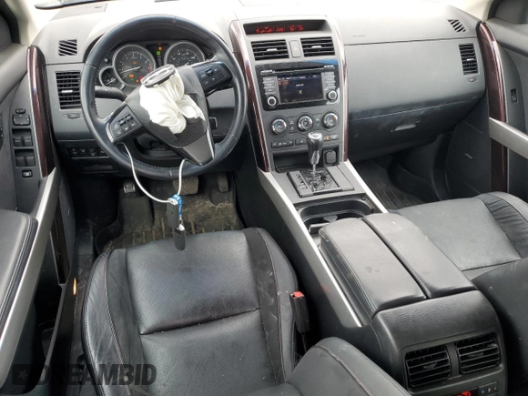 2015 Mazda CX-9 Grand Touring with VIN JM3TB3DA5F0460783, listed as a Copart auction lot 51523625 with 84,106 mi miles and Salvage Title. Bid and sale history available at carsss.com. Image 8.