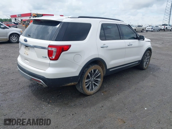 2016 Ford Explorer Platinum with VIN 1FM5K8HT5GGA72905, listed as a IAAI auction lot 42173017 with 149,301 mi miles and . Bid and sale history available at DreamBid. Image 4.