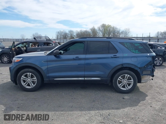 2020 Ford Explorer XLT z VIN 1FMSK8DH5LGB70377, wystawiony jako IAAI lot #41763798 z przebiegiem 88 582 mil mil oraz . Historia ofert i sprzedaży dostępna na DreamBid. Obrazek 15.