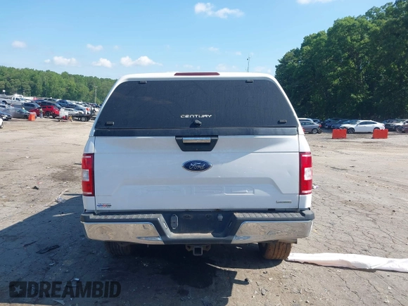 2019 Ford F-150 XL with VIN 1FTEW1C47KKE22590, listed as a IAAI auction lot 42418181 with 123,197 mi miles and . Bid and sale history available at DreamBid. Image 16.