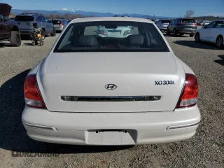 2001 Hyundai XG with VIN KMHFU45D31A116317, listed as a Copart auction lot 45995815 with 51,404 mi miles and Clean Title. Bid and sale history available at carsss.com. Image 7.