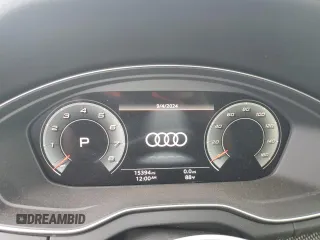 2023 Audi SQ5 Premium Plus with VIN WA1B4AFY8P2145974, listed as a Copart auction lot 74813564 with 15,394 mi miles and Salvage Title. Bid and sale history available at carsss.com. Image 9.