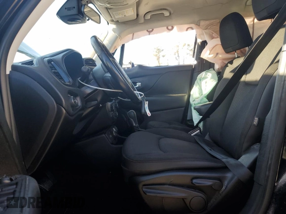 2018 Jeep Renegade Altitude with VIN ZACCJBBB5JPG75357, listed as a Copart auction lot 80260204 with 70,377 mi miles and Salvage title. Bid and sale history available at DreamBid. Image 7.