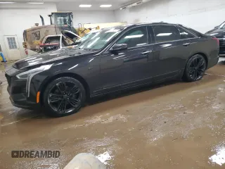 2020 Cadillac CT6 Premium Luxury with VIN 1G6KE5RS1LU108493, listed as a Copart auction lot 87743705 with 39,088 mi miles and Salvage title. Bid and sale history available at DreamBid. Image 1.