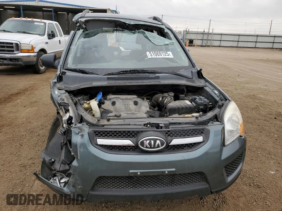 2009 Kia Sportage LX with VIN KNDJE723297575825, listed as a Copart auction lot 51069125 with 95,178 mi miles and Salvage Title. Bid and sale history available at carsss.com. Image 5.