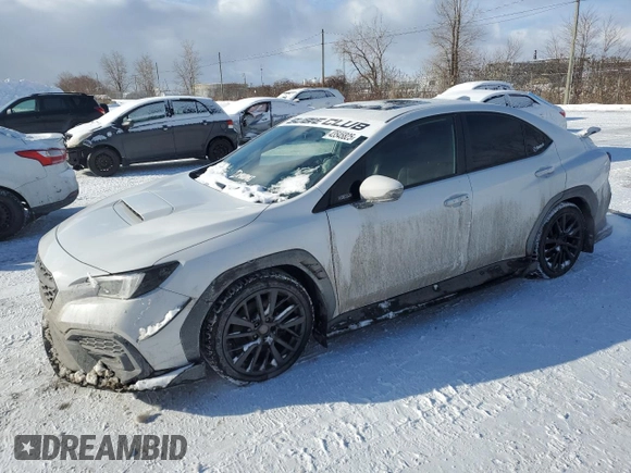 2022 Subaru WRX Limited with VIN JF1VBAL66N9007761, listed as a Copart auction lot 43545825 with 67,537 mi miles and Salvage Title. Bid and sale history available at carsss.com. Image 1.