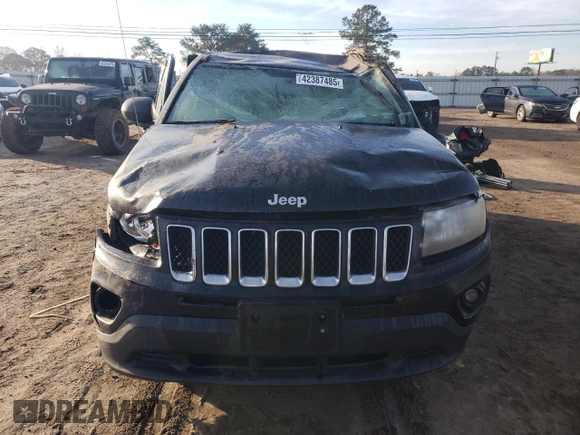 2016 Jeep Compass Sport with VIN 1C4NJDBB5GD550127, listed as a Copart auction lot 42387485 with 119,087 mi miles and Salvage Title. Bid and sale history available at carsss.com. Image 5.