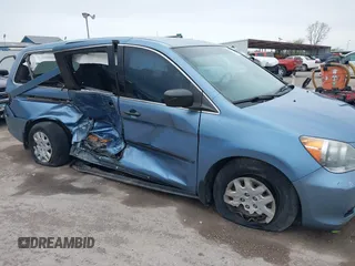 2010 Honda Odyssey LX with VIN 5FNRL3H21AB021724, listed as a IAAI auction lot 41930680 with 46,011 mi miles and . Bid and sale history available at DreamBid. Image 6.