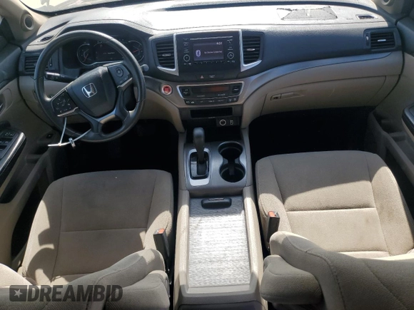 2019 Honda Pilot LX with VIN 5FNYF5H16KB031060, listed as a Copart auction lot 50821515 with 164,706 mi miles and Salvage Title. Bid and sale history available at DreamBid. Image 8.