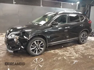 2019 Nissan Rogue SL with VIN 5N1AT2MV7KC823194, listed as a IAAI auction lot 41459999 with 26,833 mi miles. Bid and sale history available at carsss.com. Image 2.