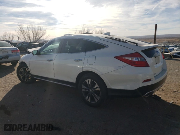2015 Honda Crosstour EX-L z VIN 5J6TF2H57FL004443, wystawiony jako Copart lot #43272515 z przebiegiem Nie podano mil oraz Szkoda całkowita • Salvage title. Historia ofert i sprzedaży dostępna na DreamBid. Obrazek 2.