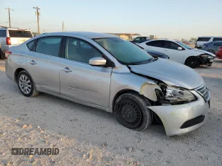 2014 Nissan Sentra SV with VIN 3N1AB7AP6EY247929, listed as a Copart auction lot 52724835 with 190,155 mi miles and Salvage Title. Bid and sale history available at DreamBid. Image 4.