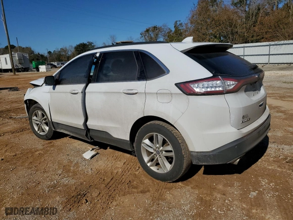 2017 Ford Edge SEL with VIN 2FMPK3J91HBC07865, listed as a Copart auction lot 42188575 with 104,555 mi miles and Salvage Title. Bid and sale history available at carsss.com. Image 2.
