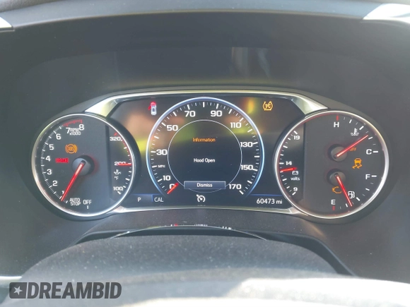 2021 Chevrolet Blazer Premier with VIN 3GNKBLRSXMS519054, listed as a IAAI auction lot 41427784 with 60,473 mi miles and . Bid and sale history available at DreamBid. Image 7.