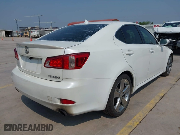 2011 Lexus IS 250 with VIN JTHBF5C27B5155666, listed as a IAAI auction lot 42286694 with 177,982 mi miles and . Bid and sale history available at DreamBid. Image 4.
