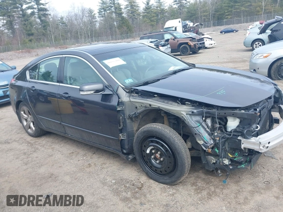 2012 Acura TL Tech Auto with VIN 19UUA9F59CA006501, listed as a IAAI auction lot 41869204 with 135,780 mi miles. Bid and sale history available at carsss.com. Image 13.