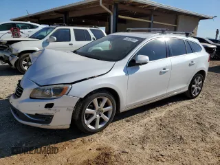 2017 Volvo V60 T5 Drive-E Platinum with VIN YV140MEMXH1338624, listed as a Copart auction lot 42573955 with 103,777 mi miles and Salvage title. Bid and sale history available at DreamBid. Image 1.