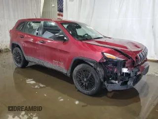 2015 Jeep Cherokee Sport with VIN 1C4PJMAB6FW551901, listed as a Copart auction lot 43526595 with 144,571 mi miles and Non repairable. Bid and sale history available at DreamBid. Image 4.