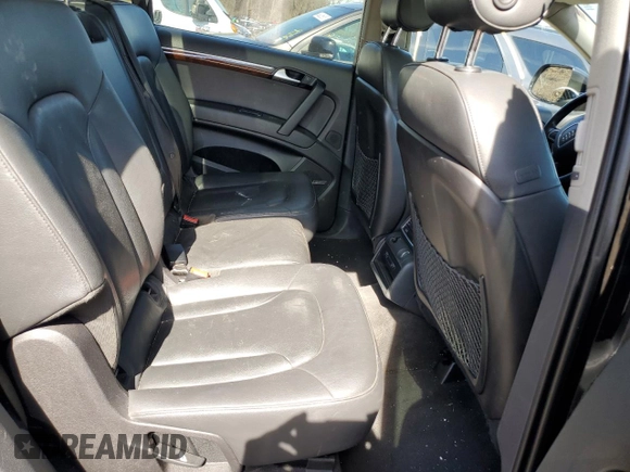 2013 Audi Q7 3.0L TDI Premium Plus with VIN WA1LMAFE0DD009655, listed as a Copart auction lot 49687045 with 0 mi miles and Salvage Title. Bid and sale history available at carsss.com. Image 11.