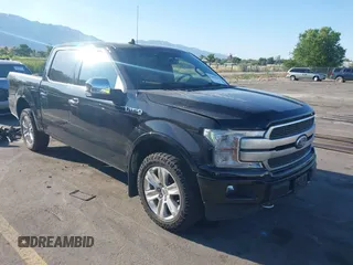 2019 Ford F-150 XL with VIN 1FTEW1E41KFB05913, listed as a IAAI auction lot 42461560 with 127,176 mi miles and . Bid and sale history available at DreamBid. Image 1.