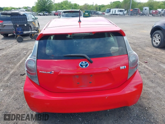 2013 Toyota Prius One with VIN JTDKDTB37D1549555, listed as a IAAI auction lot 42112384 with 238,754 mi miles and . Bid and sale history available at DreamBid. Image 16.