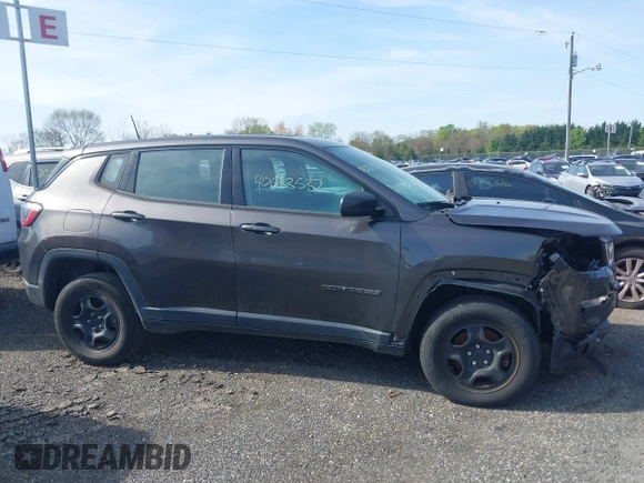 2018 Jeep Compass Sport with VIN 3C4NJDAB7JT481279, listed as a IAAI auction lot 40633532 with 87,675 mi miles and . Bid and sale history available at DreamBid. Image 13.