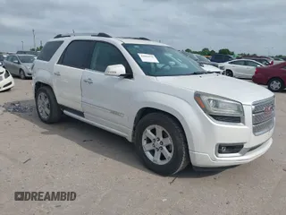 2016 GMC Acadia Denali with VIN 1GKKVTKD2GJ214010, listed as a IAAI auction lot 42082570 with 143,754 mi miles. Bid and sale history available at carsss.com. Image 1.