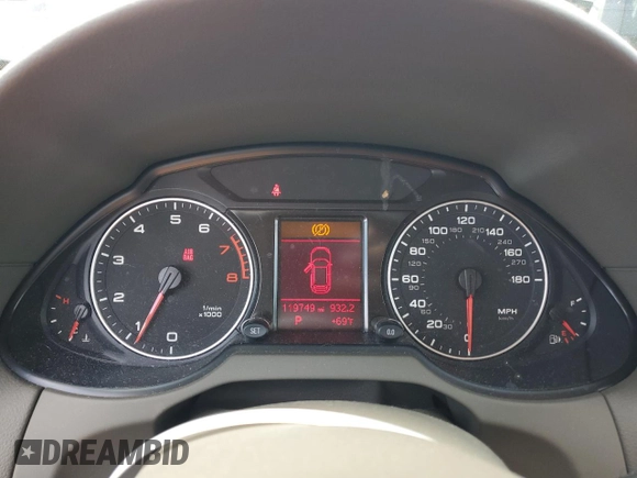 2012 Audi Q5 Premium with VIN WA1CFAFP9CA024974, listed as a Copart auction lot 58266445 with 119,749 mi miles and Salvage title. Bid and sale history available at DreamBid. Image 9.