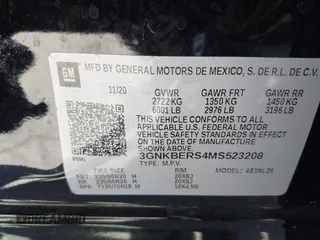 2021 Chevrolet Blazer RS z VIN 3GNKBERS4MS523208, wystawiony jako IAAI lot #42078498 z przebiegiem 63 851 mil mil oraz . Historia ofert i sprzedaży dostępna na DreamBid. Obrazek 9.