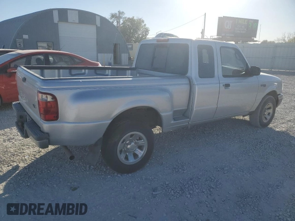 2003 Ford Ranger XLT Appearance with VIN 1FTYR44E73PA74808, listed as a Copart auction lot 75824774 with 212,540 mi miles and Salvage Title. Bid and sale history available at carsss.com. Image 3.