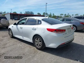 2018 Kia Optima S with VIN 5XXGT4L34JG196074, listed as a IAAI auction lot 41335248 with 88,325 mi miles. Bid and sale history available at carsss.com. Image 3.