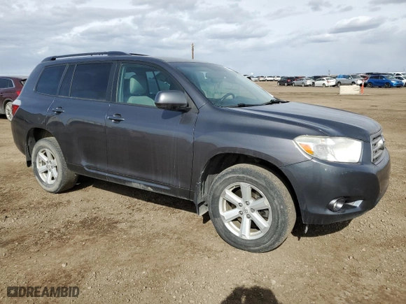 2010 Toyota Highlander SE with VIN 5TDJK3EH7AS013034, listed as a Copart auction lot 50070195 with 277,355 mi miles and Salvage Title. Bid and sale history available at carsss.com. Image 4.