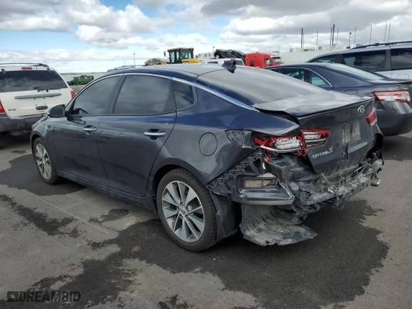 2018 Kia Optima LX with VIN 5XXGT4L35JG255245, listed as a Copart auction lot 45896845 with 62,553 mi miles and Salvage Title. Bid and sale history available at carsss.com. Image 2.