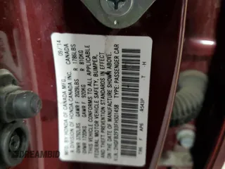 2015 Honda Civic EX-L with VIN 2HGFB2F93FH501458, listed as a Copart auction lot 52144305 with Not Provided miles and Salvage Title. Bid and sale history available at carsss.com. Image 13.