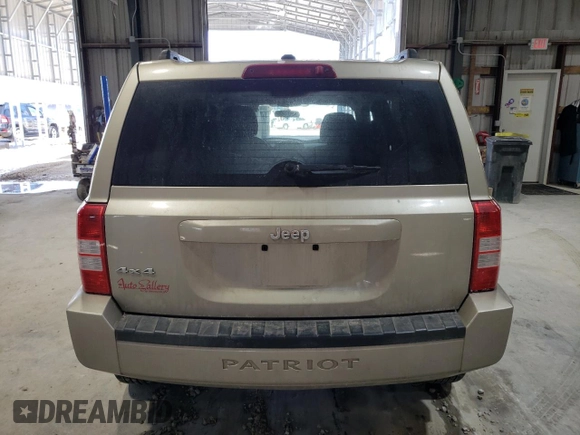 2010 Jeep Patriot Sport with VIN 1J4NF2GB6AD500823, listed as a Copart auction lot 46628065 with 137,985 mi miles and Salvage Title. Bid and sale history available at carsss.com. Image 6.