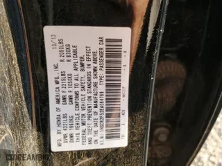 2014 Honda Accord Sedan Sport with VIN 1HGCR2F52EA064769, listed as a Copart auction lot 48712745 with 175,206 mi miles and Salvage Title. Bid and sale history available at carsss.com. Image 12.