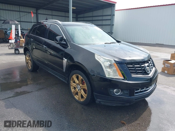 2014 Cadillac SRX Performance Collection with VIN 3GYFNCE31ES683465, listed as a IAAI auction lot 42107705 with 117,285 mi miles. Bid and sale history available at carsss.com. Image 1.