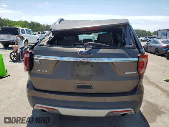 2016 Ford Explorer Limited with VIN 1FM5K7F88GGB15657, listed as a Copart auction lot 52747395 with 164,096 mi miles and Salvage Title. Bid and sale history available at DreamBid. Image 6.