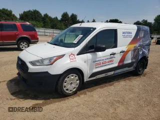 2019 Ford Transit Connect XL with VIN NM0LS7E22K1413395, listed as a Copart auction lot 59849215 with 113,426 mi miles and Salvage title. Bid and sale history available at DreamBid. Image 1.