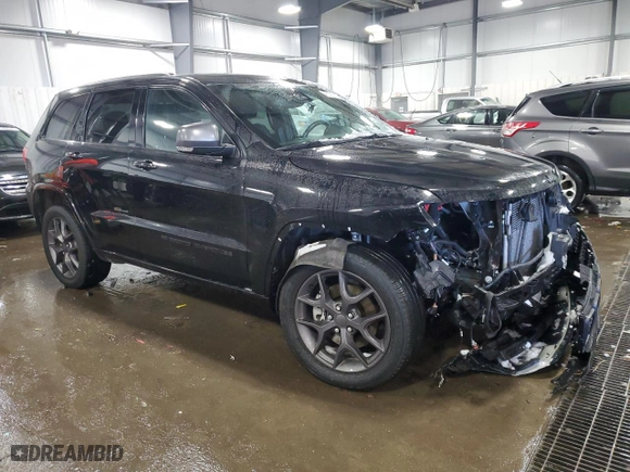 2021 Jeep Grand Cherokee Limited with VIN 1C4RJFBG8MC766788, listed as a Copart auction lot 46336385 with 15,012 mi miles and Salvage Title. Bid and sale history available at carsss.com. Image 4.