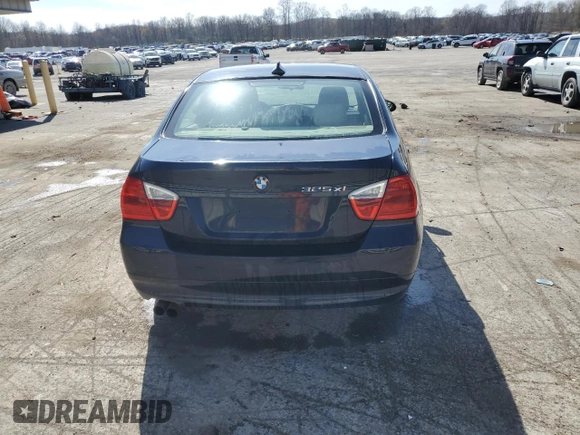 2006 BMW 3 Series 325xi z VIN WBAVD13596KV06590, wystawiony jako Copart lot #52387105 z przebiegiem 193 134 mil mil oraz Szkoda całkowita • Salvage title. Historia ofert i sprzedaży dostępna na DreamBid. Obrazek 6.