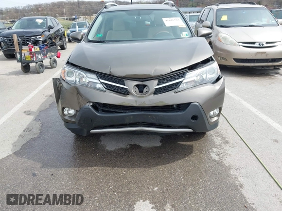 2013 Toyota RAV4 XLE with VIN JTMRFREV1D5007949, listed as a IAAI auction lot 41846564 with 95,226 mi miles and . Bid and sale history available at carsss.com. Image 6.