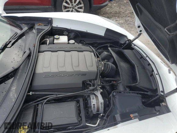 2017 Chevrolet Corvette Z51 1LT with VIN 1G1YH2D78H5101390, listed as a Copart auction lot 74181514 with 0 mi miles and Salvage Title. Bid and sale history available at carsss.com. Image 11.