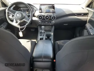 2021 Nissan Sentra SV with VIN 3N1AB8CV1MY284807, listed as a Copart auction lot 61458525 with 71,297 mi miles and Salvage title. Bid and sale history available at DreamBid. Image 8.